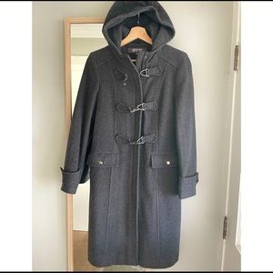 Kenneth Cole Wool Gray Coat